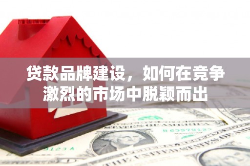 贵阳贷款品牌建设，如何在竞争激烈的市场中脱颖而出