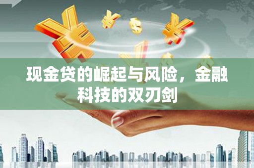 贵阳现金贷的崛起与风险，金融科技的双刃剑