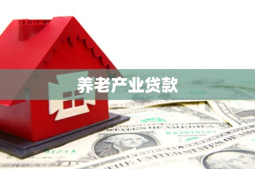 贵阳养老产业贷款